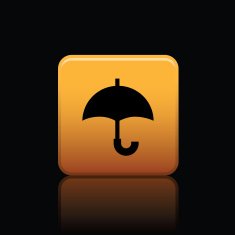 umbrella button icon