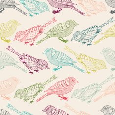 Birds seamless pattern N14