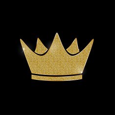 Golden crown icon N2