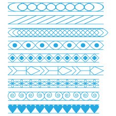 tattoo Sticker borders vector