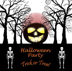 Halloween greeting card N19