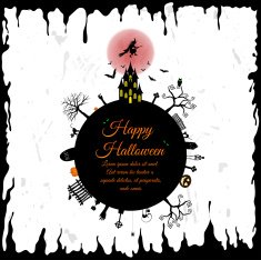 Halloween greeting card N24