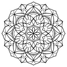 Template circular element N2
