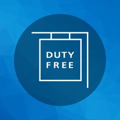 Duty free shop sign N2