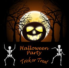 Halloween greeting card N32