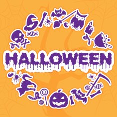 Halloween greeting card N36