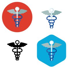 hospital sign icon