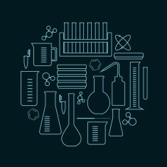 lab glass circle N2