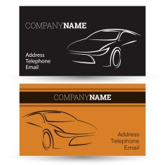 Car business card N2