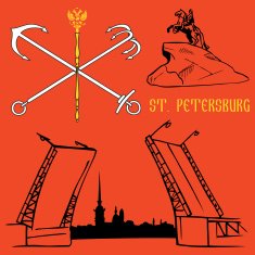 St Petersburg flag N2
