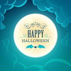 Vector Halloween Background N3