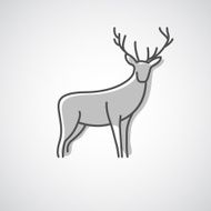 Deer logo design N2