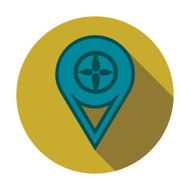 Round Icon Pointer