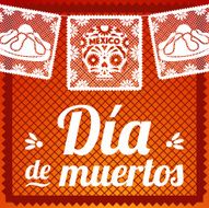 Día de Muertos - Composición Papel Picado Illustration