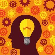 Illustration Vector Graphic Creativity and Ideas N5
