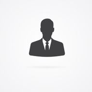 Icon of businessman N2