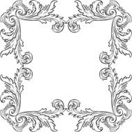The frame vintage art N2
