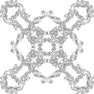 The victorian baroque rosette good art one N2