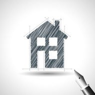 house sketch project icon N2