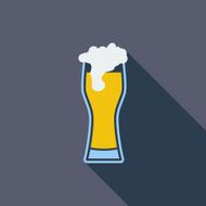 Beer flat icon