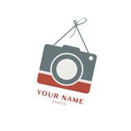 Photographer emblem template N3