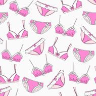 Lingerie seamless pattern N6