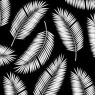Palm Leaf Vector Background Illustration N2
