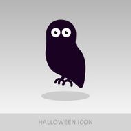 Halloween owl icon