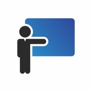 Training icon Conference Vector Illustration N2