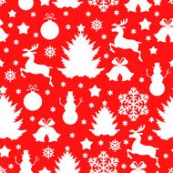 Holidays Christmas pattern seamless