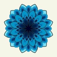 Vector Ornamental Mandala Design