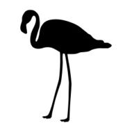 Flamingo Silhouette N6