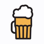 Beer vector icon