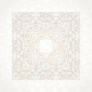 Filigree vector pattern in Victorian style N2