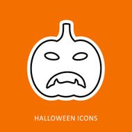 Halloween pumpkins icon N2