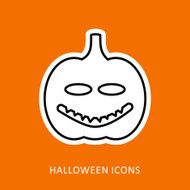 Halloween pumpkins icon N7