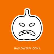 Halloween pumpkins icon N9