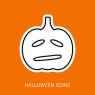 Halloween pumpkins icon N10