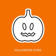 Halloween pumpkins icon N11