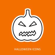 Halloween pumpkins icon N14