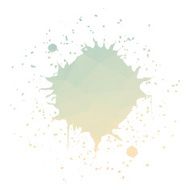 Round Ink Splatter