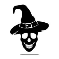 Vector Halloween Skull