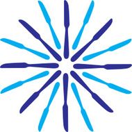 Knives Circle Icon