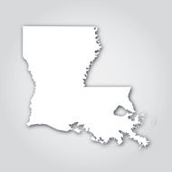 Louisiana Silhouette White