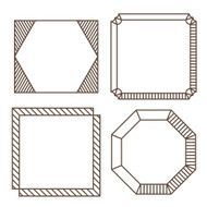 Contour label minimalist N3