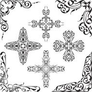 Baroque luxury corner set N2