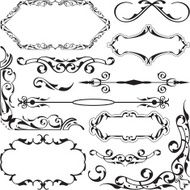 The baroque swirll set N2