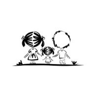 Family sketch for your design N4