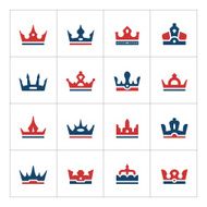 Set color icons of crown