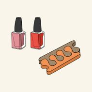 Pedicure set